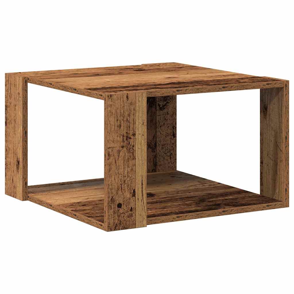 Kava Stol Staro drvo 51,5 x 51,5 x 30 cm Konstruirano drvo