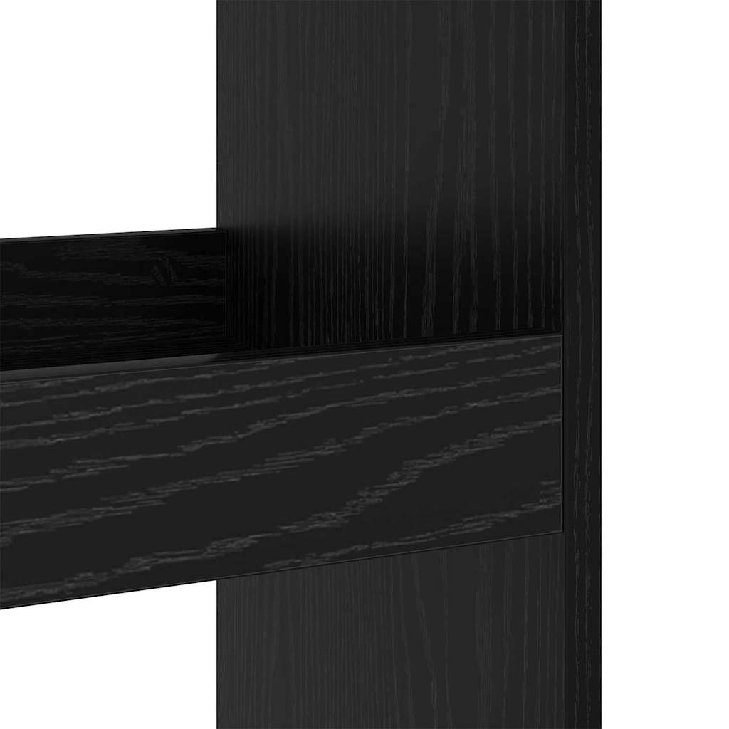 Stol za bar Crni hrast 60 x 60 x 100 cm Konstruirano drvo