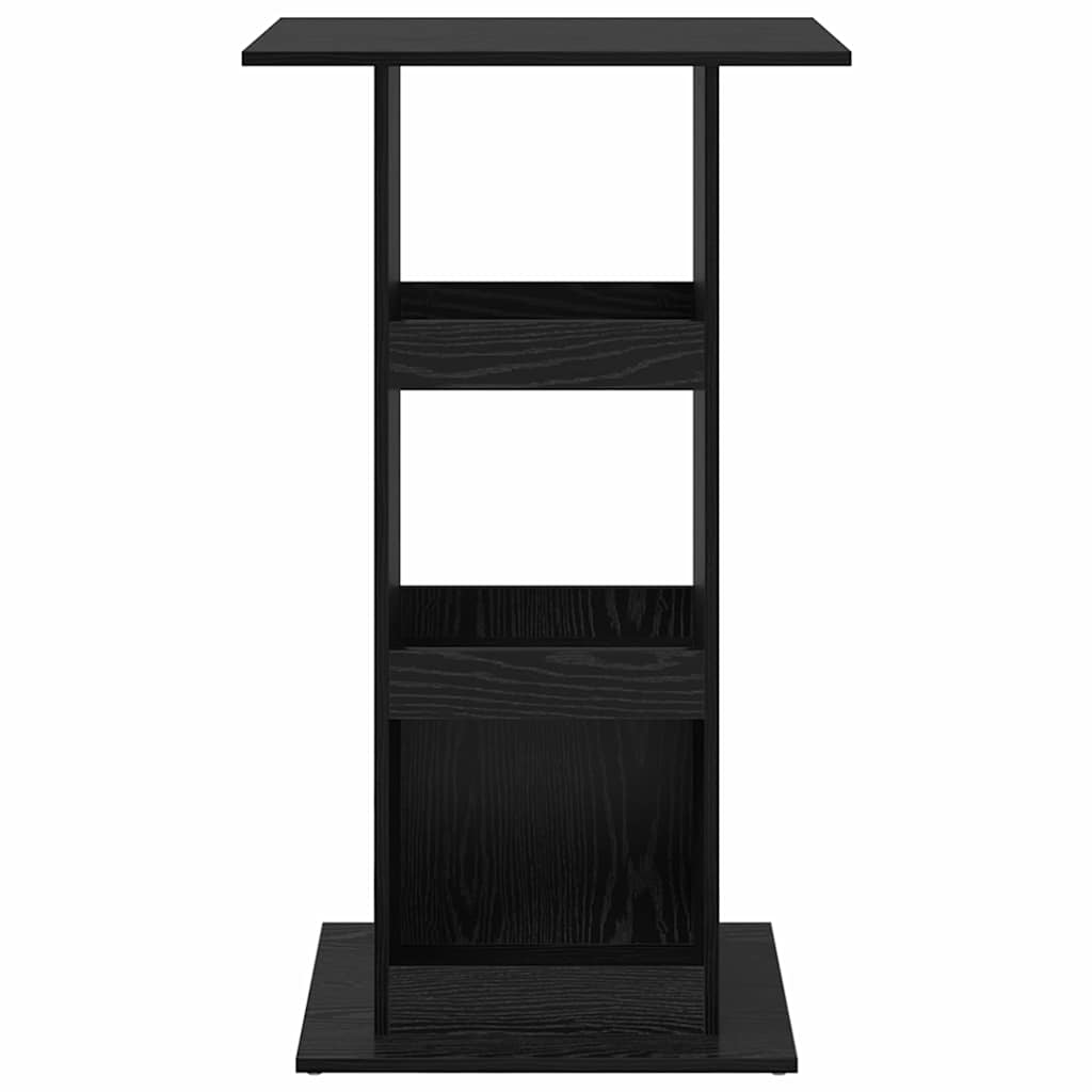 Stol za bar Crni hrast 60 x 60 x 100 cm Konstruirano drvo