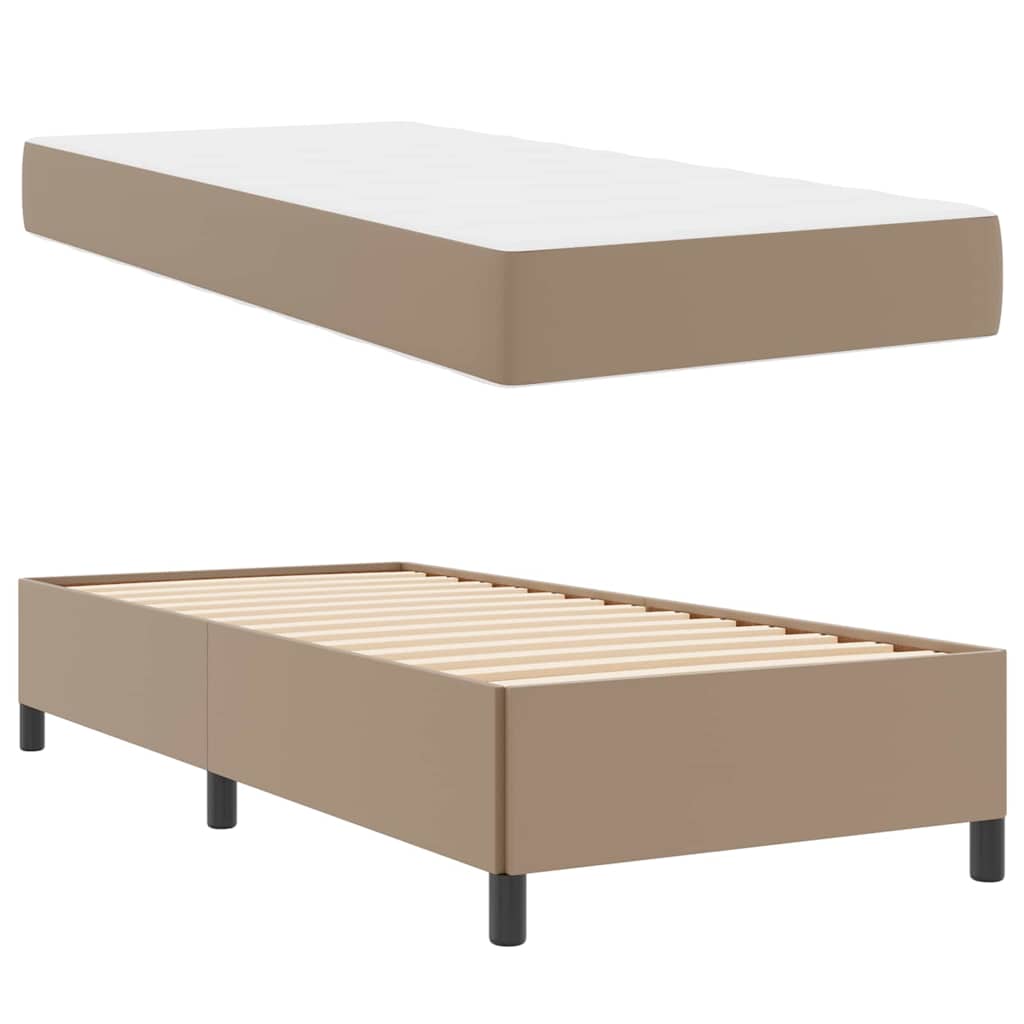 Krevetna konstrukcija Boja cappuccina 80 x 200 cm tkanina