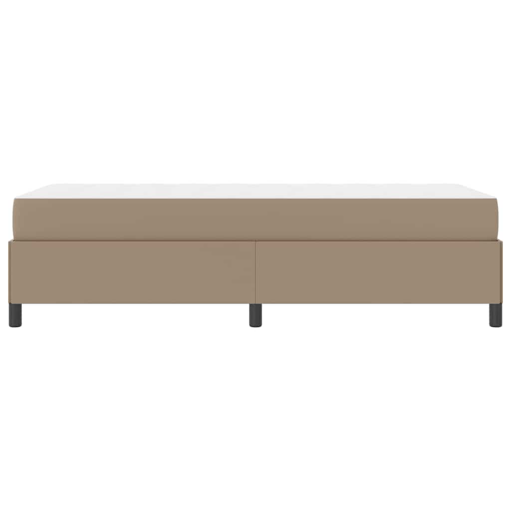 Krevetna konstrukcija Boja cappuccina 90 x 190 cm tkanina