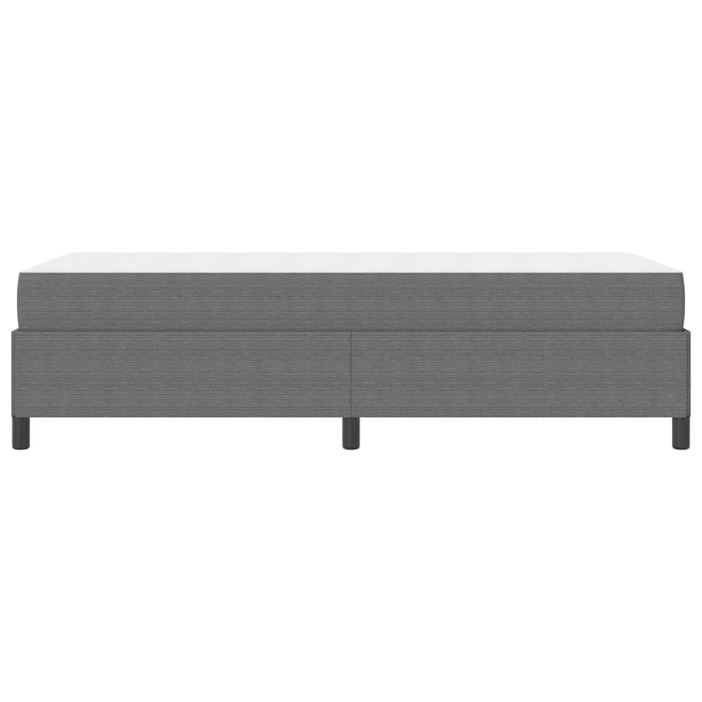 Krevetna konstrukcija Svijetlo siva 80 x 200 cm tkanina