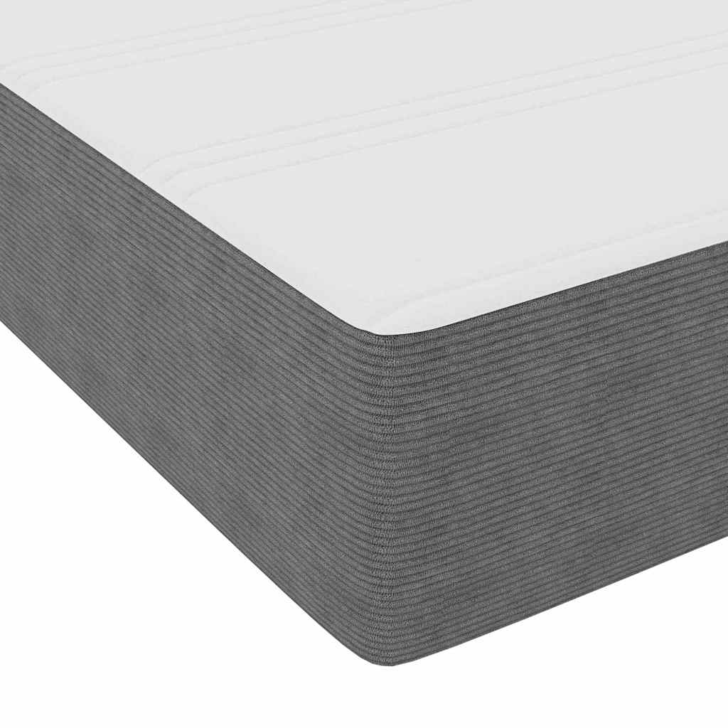 Krevetna konstrukcija Svijetlo siva 90 x 200 cm tkanina