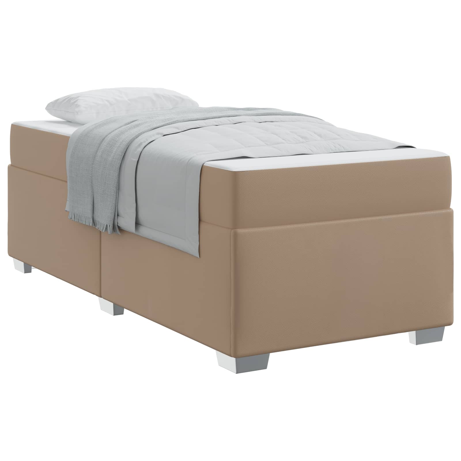 Krevetna konstrukcija Boja cappuccina 80 x 200 cm tkanina