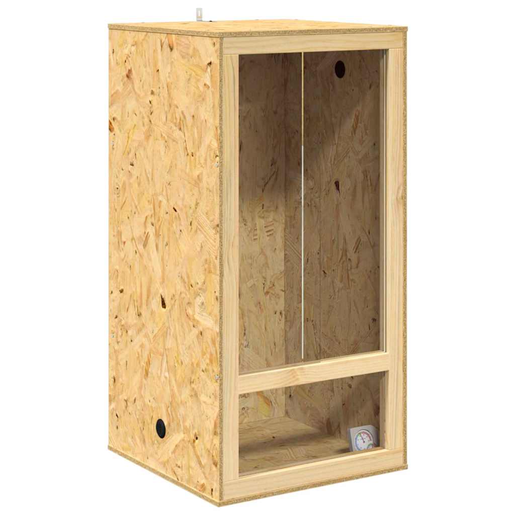 Terarij Smeđa 50 x 50 x 150 cm OSB