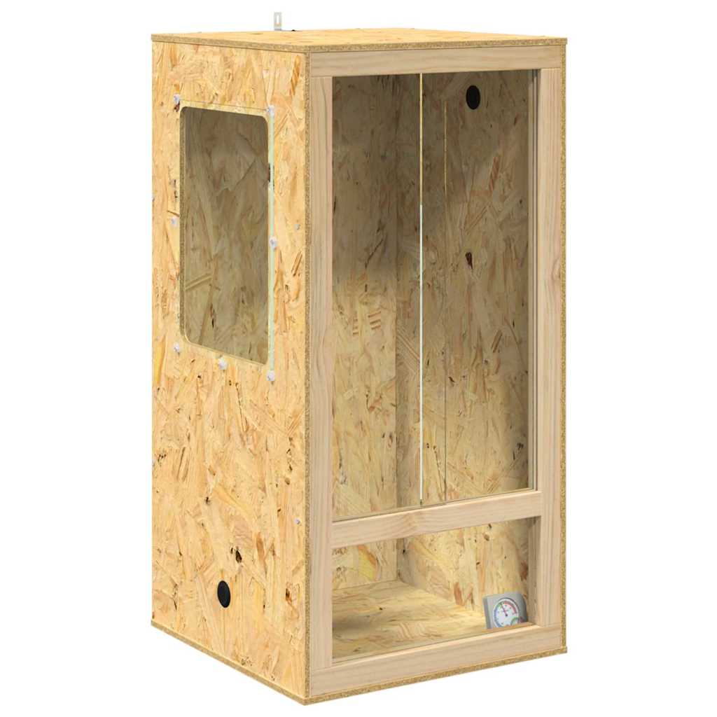 Terarij Smeđa 50 x 50 x 150 cm OSB