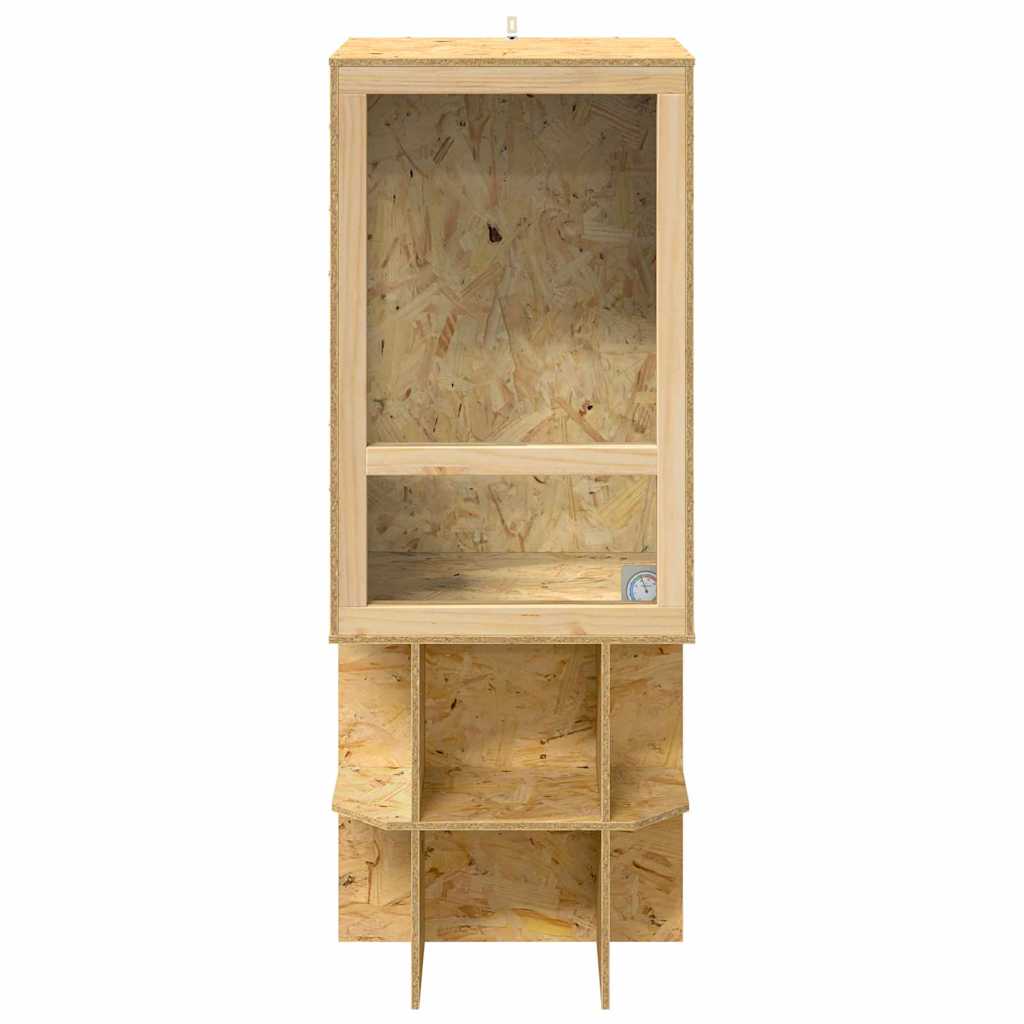 Terarij Smeđa 50 x 50 x 150 cm OSB