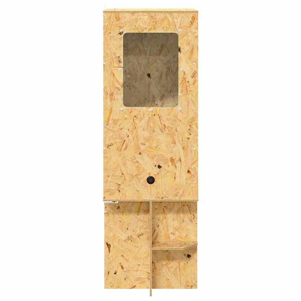 Terarij Smeđa 50 x 50 x 150 cm OSB