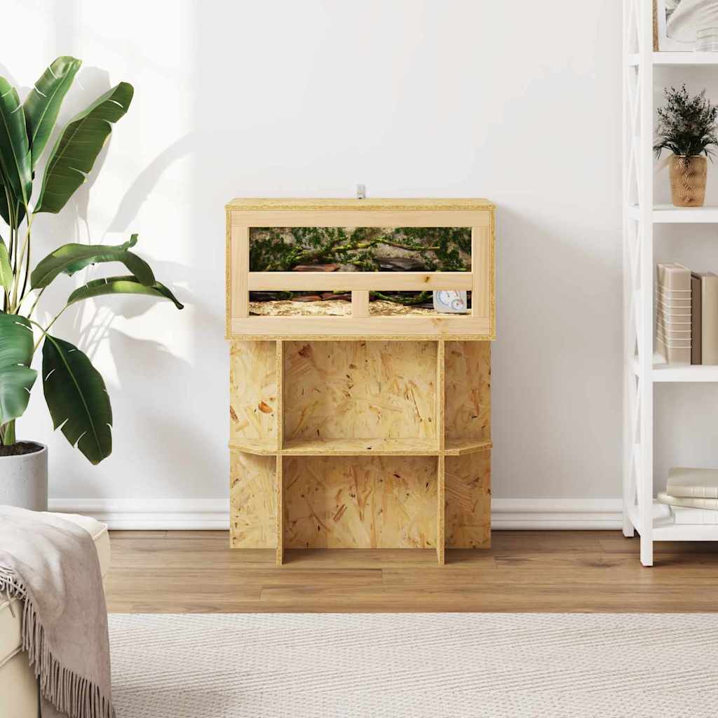 Terarij Smeđa 60 x 30 x 80 cm OSB