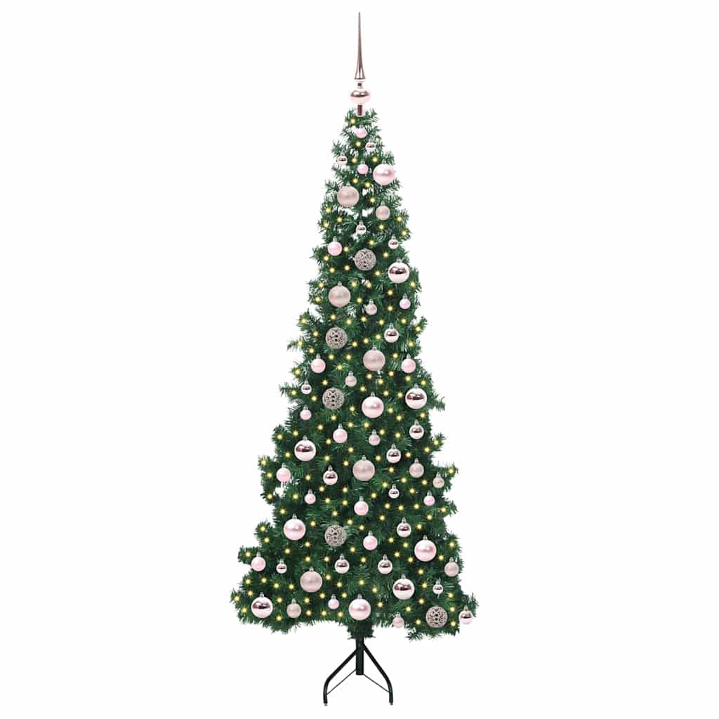 Korner Umjetno Božićno Drvo Zelena 180 cm PVC i metal