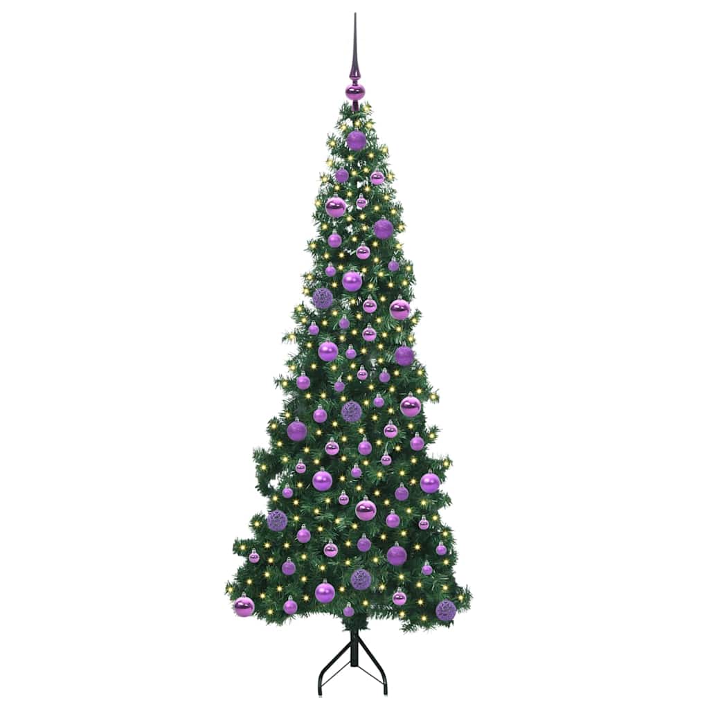 Korner Umjetno Božićno Drvo Zelena 180 cm PVC i metal