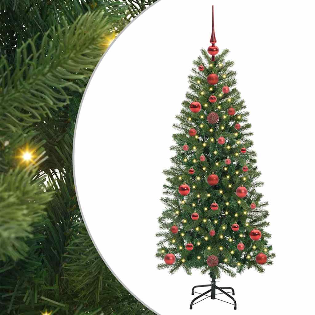 Umjetno božićno drvce s stalakom Zelena 120 cm PE i PVC