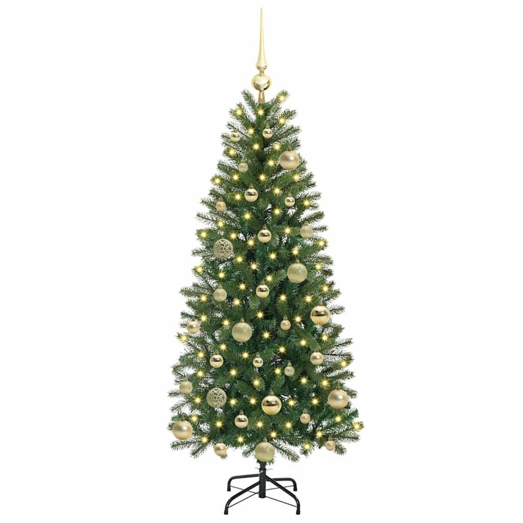Umjetno božićno drvce s stalakom Zelena 120 cm PE i PVC