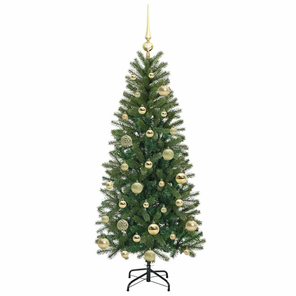 Umjetno božićno drvce s stalakom Zelena 120 cm PE i PVC