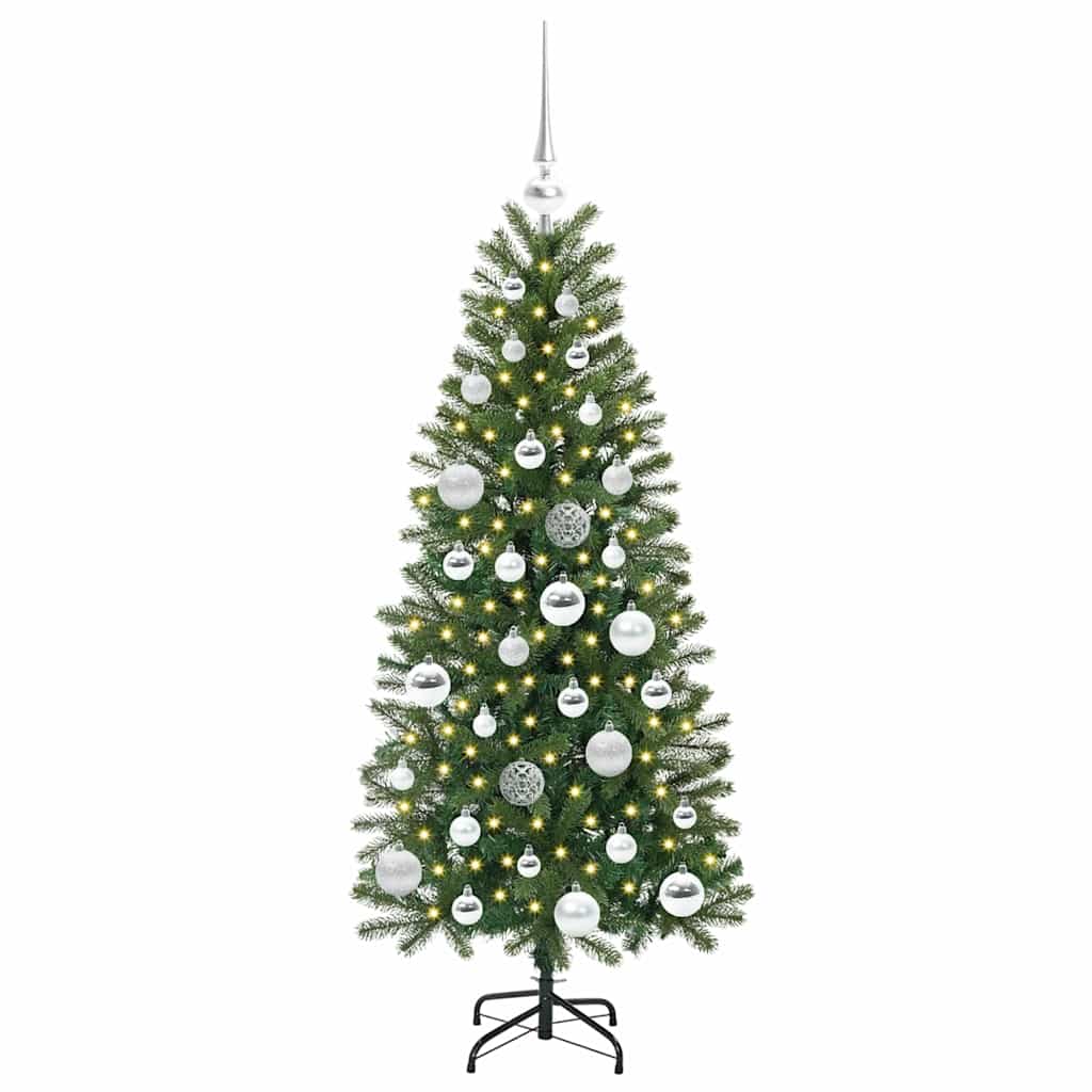 Umjetno božićno drvce s stalakom Zelena 120 cm PE i PVC