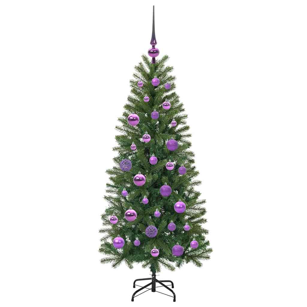 Umjetno božićno drvce s stalakom Zelena 120 cm PE i PVC