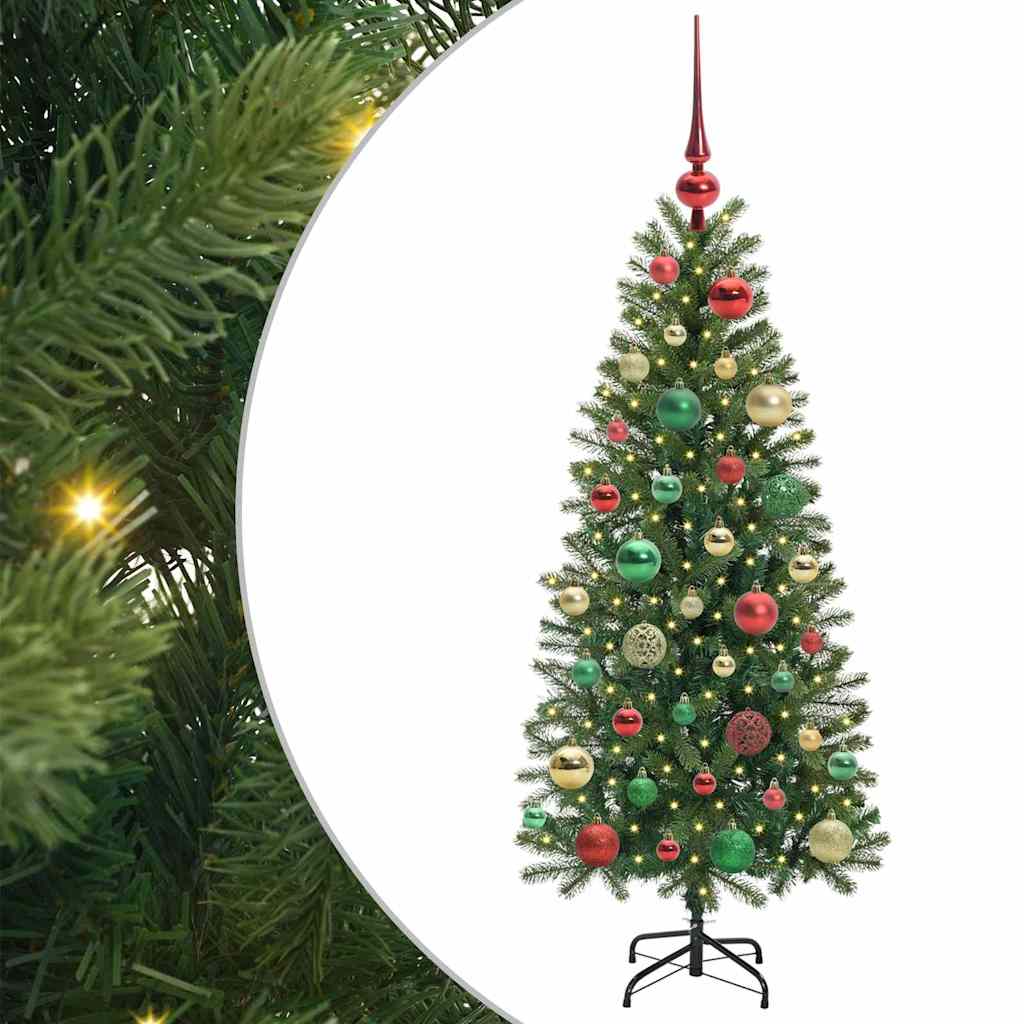 Umjetno božićno drvce s stalakom Zelena 120 cm PE i PVC