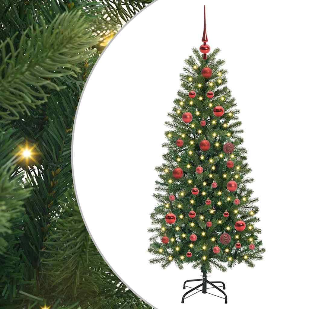 Umjetno božićno drvce s stalakom Zelena 150 cm PE i PVC