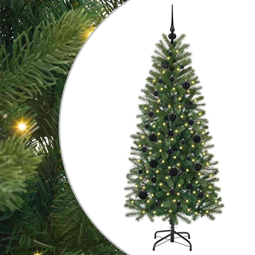 Umjetno božićno drvce s stalakom Zelena 150 cm PE i PVC
