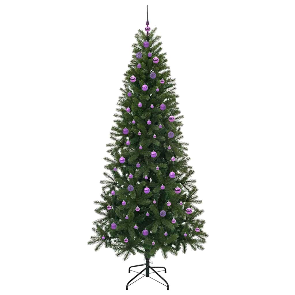 Umjetno božićno drvce s stalakom Zelena 240 cm PE i PVC