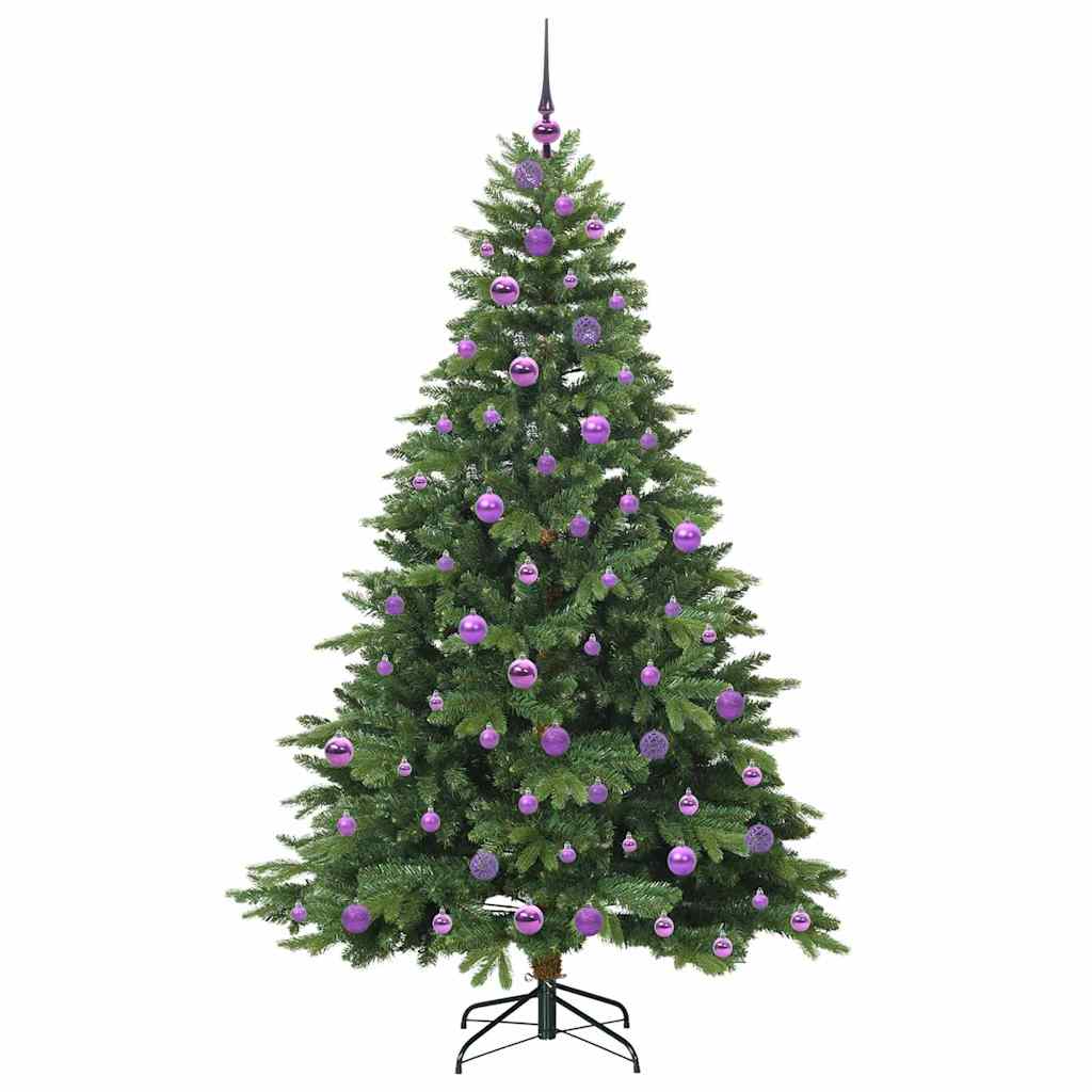 Umjetno božićno drvce s stalakom Zelena 180 cm PE i PVC