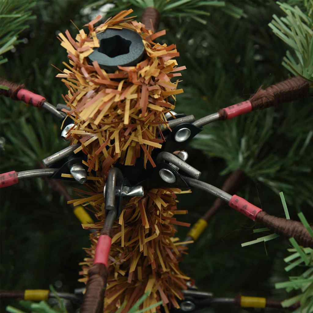 Umjetno božićno drvce s stalakom Zelena 210 cm PE i PVC