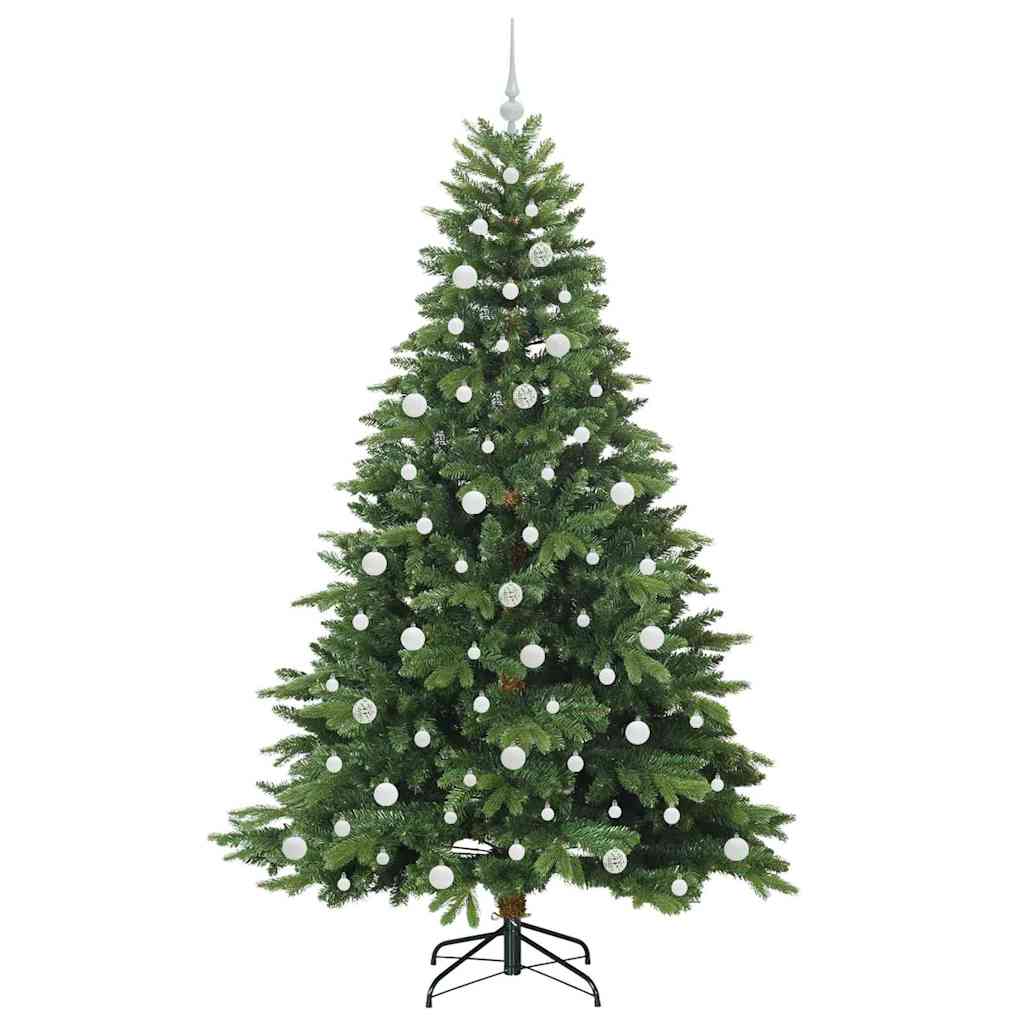 Umjetno božićno drvce s stalakom Zelena 210 cm PE i PVC