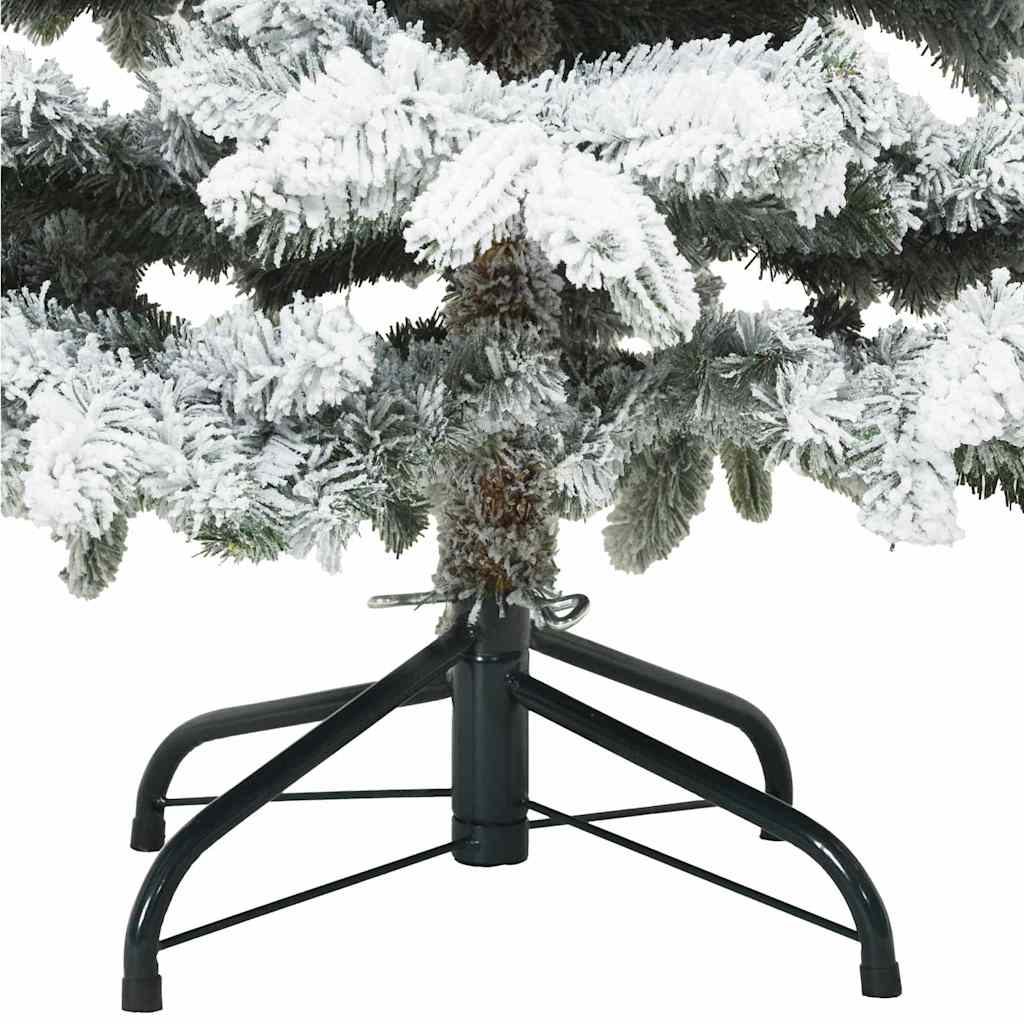 Umjetno božićno drvce s stalakom Bijelo 120 cm PE i PVC