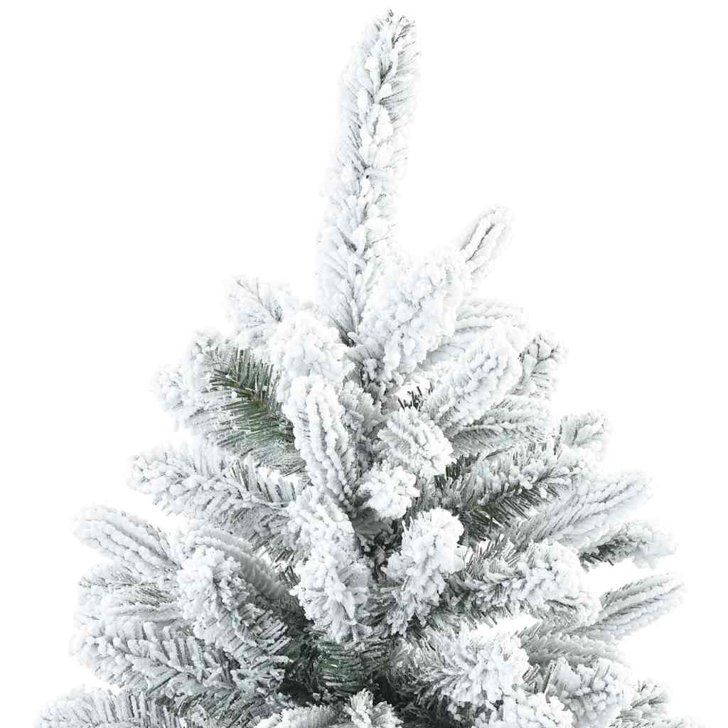 Umjetno božićno drvce s stalakom Bijelo 180 cm PE i PVC