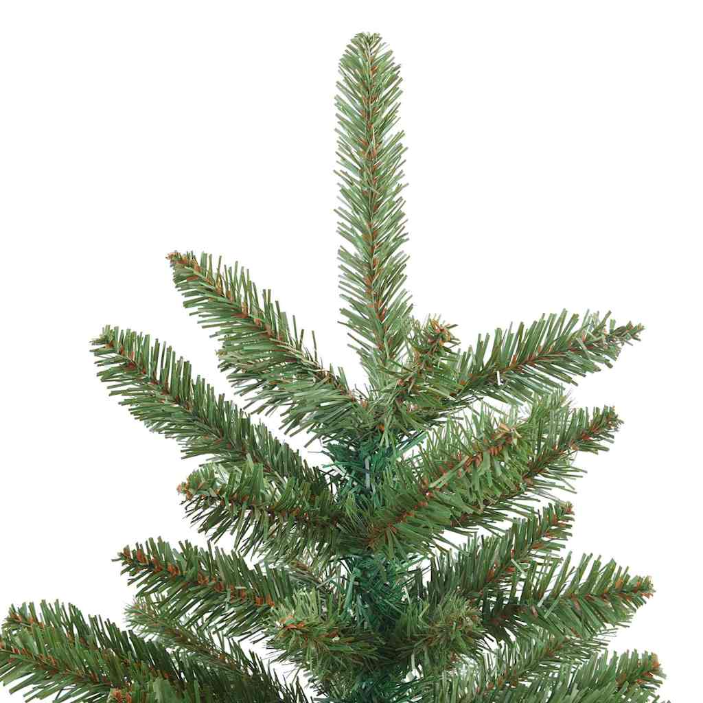 Umjetno božićno drvce s nogom Zelena 150 cm PVC i čelik