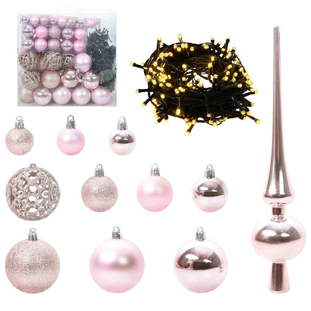 Umjetno božićno drvce s nogom Zelena 210 cm PVC i čelik