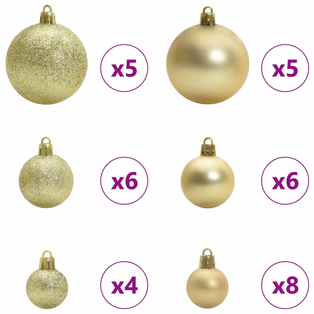 Umjetno božićno drvce s nogom Bijelo 150 cm PVC i čelik