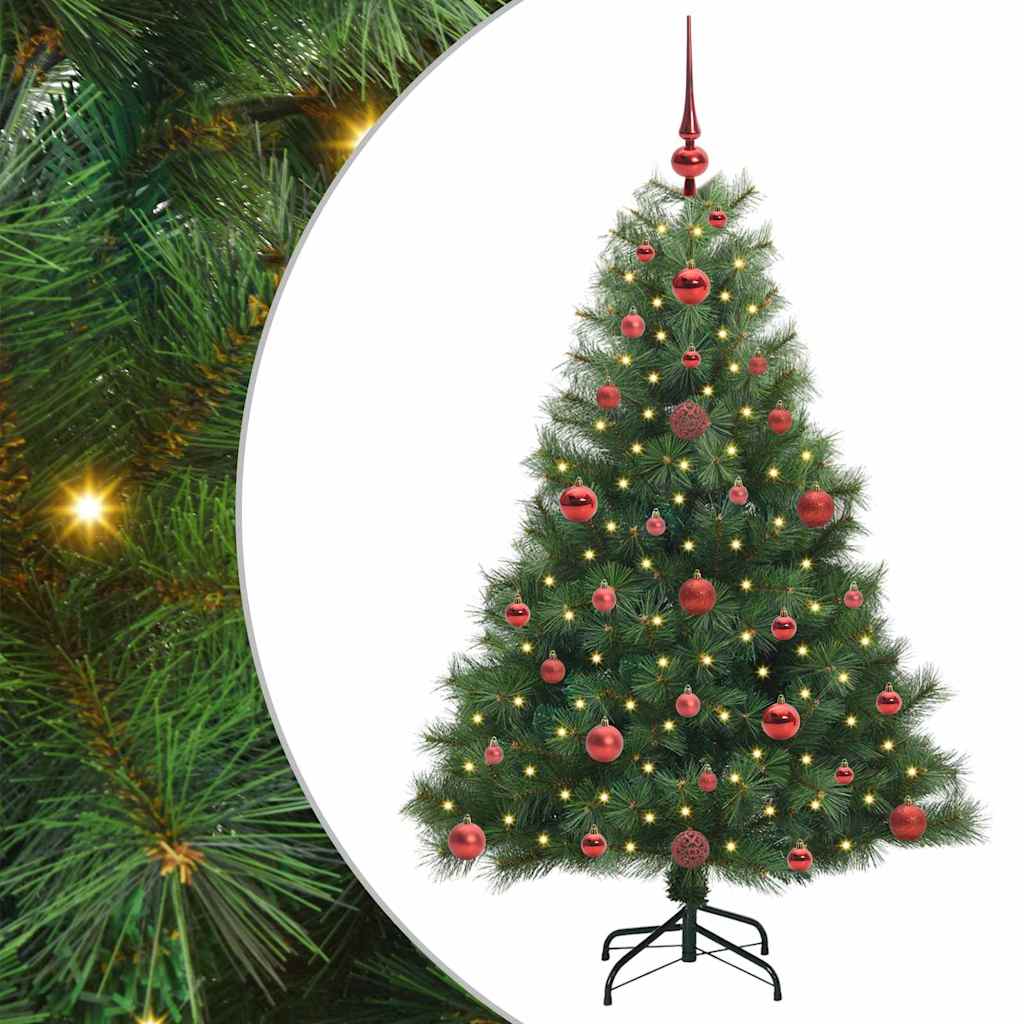 Umjetno božićno drvce s stalakom Zelena 120 cm PE i PVC
