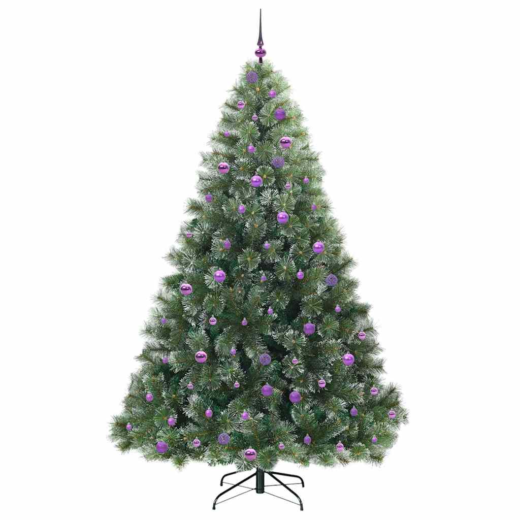 Umjetno božićno drvce s stalakom Zelena 240 cm PE i PVC