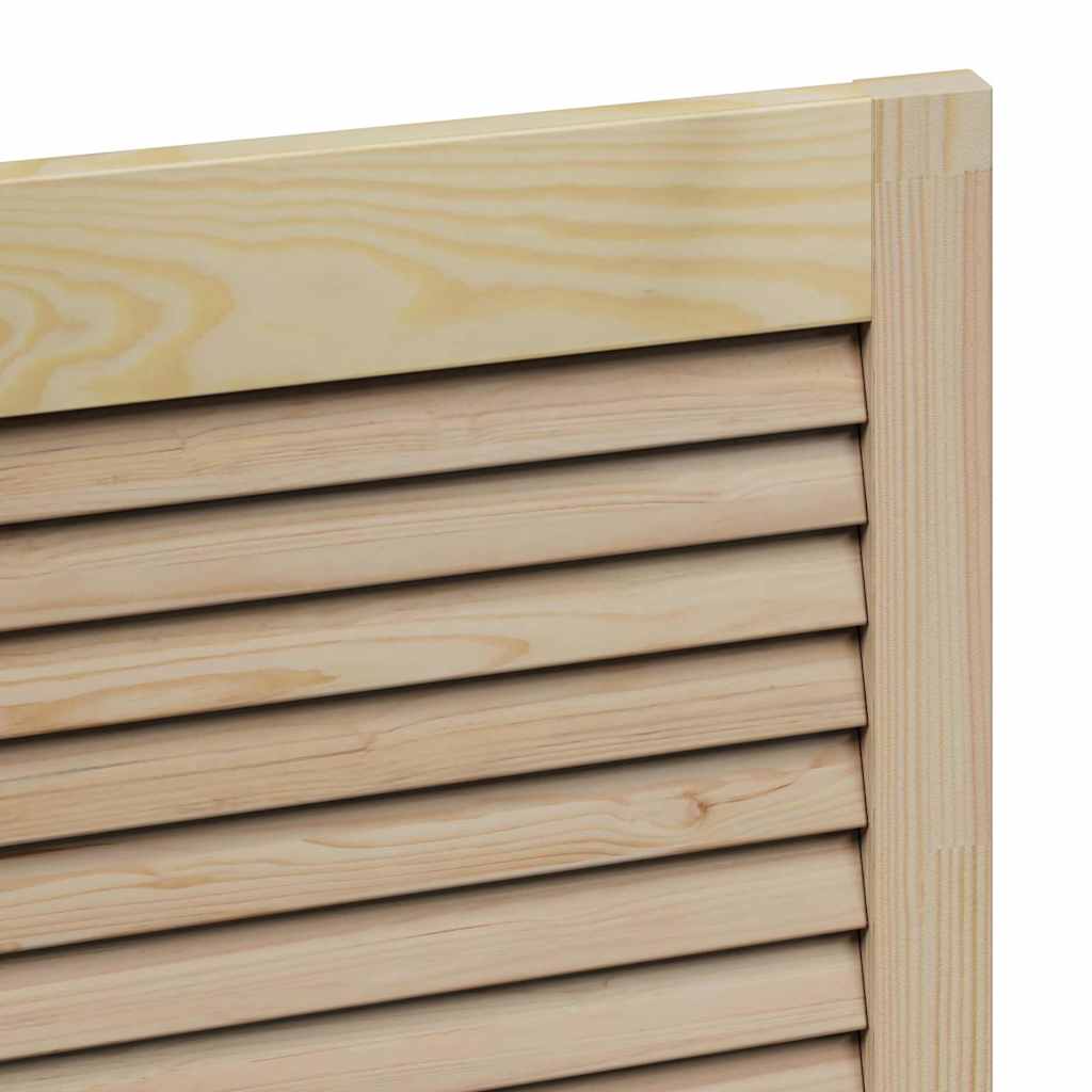 Ormarna vrata Prirodna 110 x 2,1 x 39,5 cm Čvrsto borovo drvo