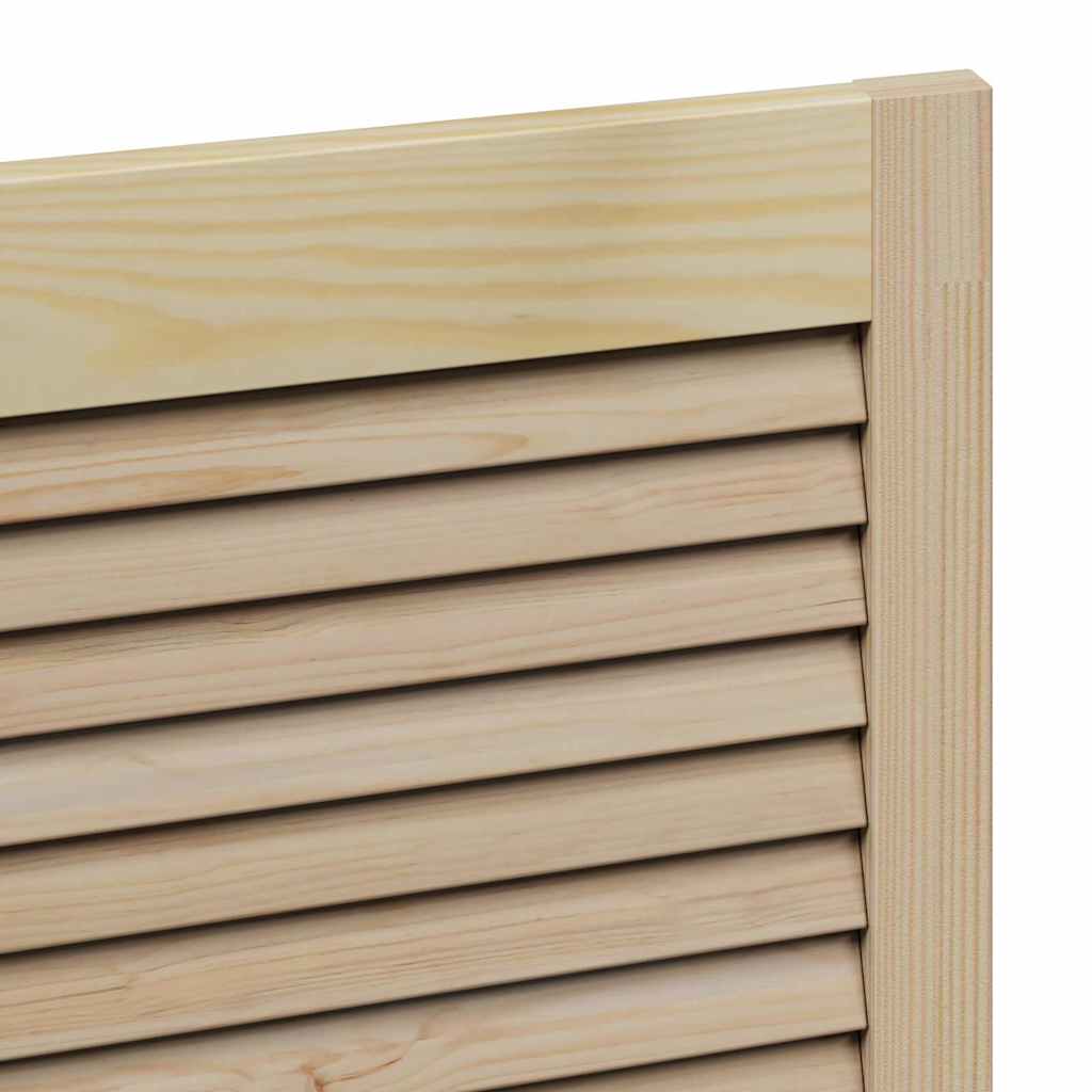 Ormarna vrata Prirodna 110 x 2,1 x 59,5 cm Čvrsto borovo drvo