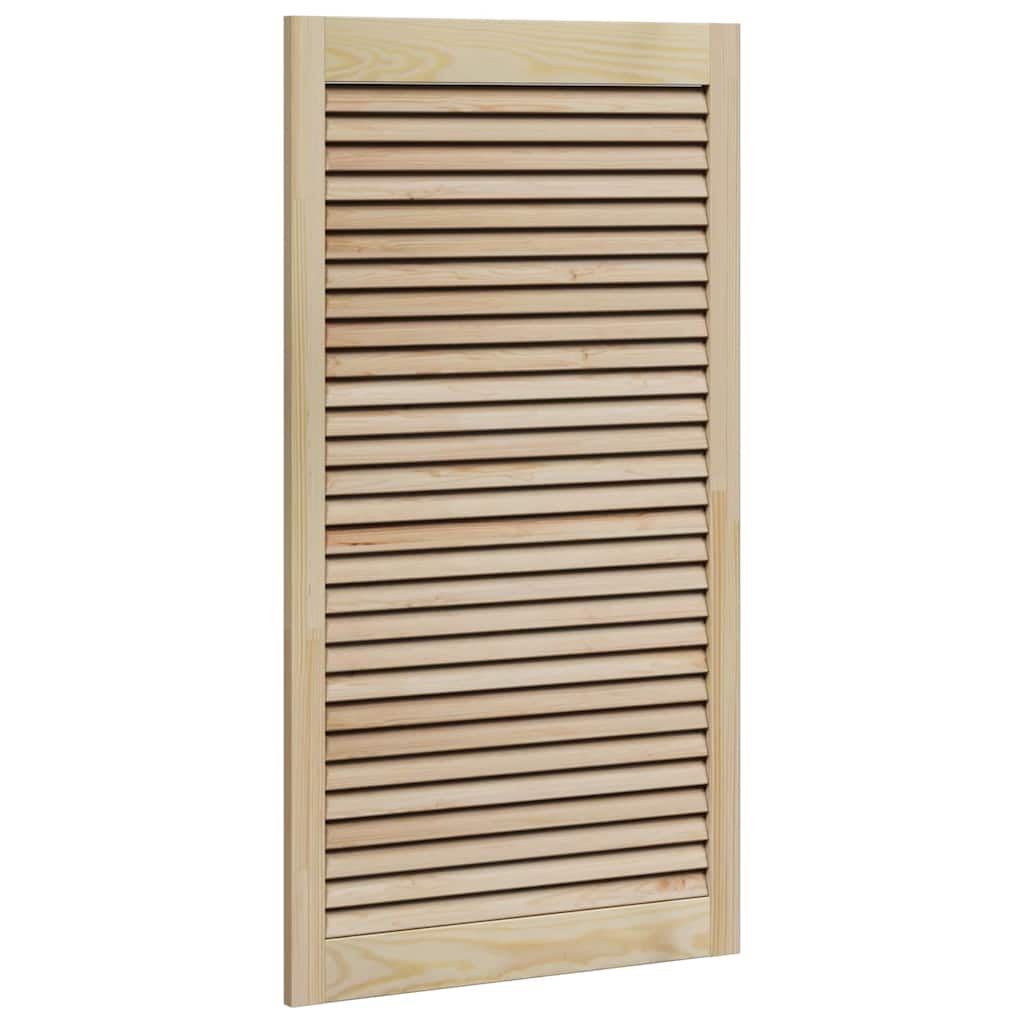 Ormarna vrata Prirodna 110 x 2,1 x 59,5 cm Čvrsto borovo drvo