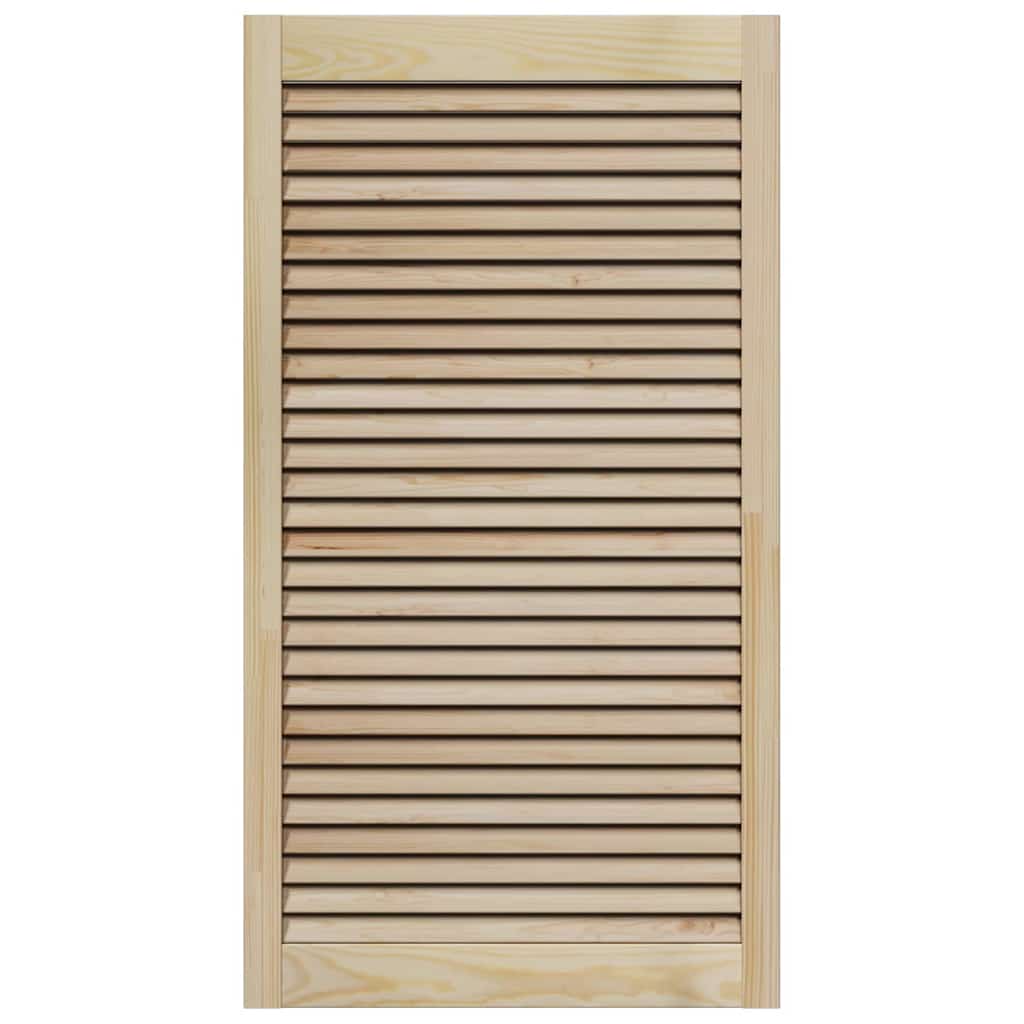 Ormarna vrata Prirodna 110 x 2,1 x 59,5 cm Čvrsto borovo drvo