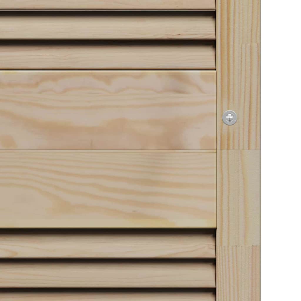 Ormarna vrata Prirodna 170 x 2,1 x 39,5 cm Čvrsto borovo drvo