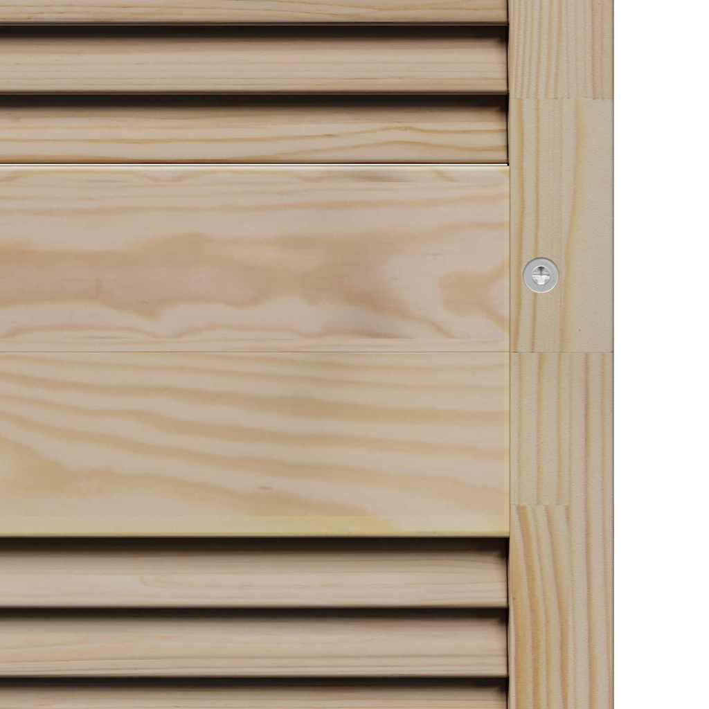Ormarna vrata Prirodna 170 x 2,1 x 49,5 cm Čvrsto borovo drvo