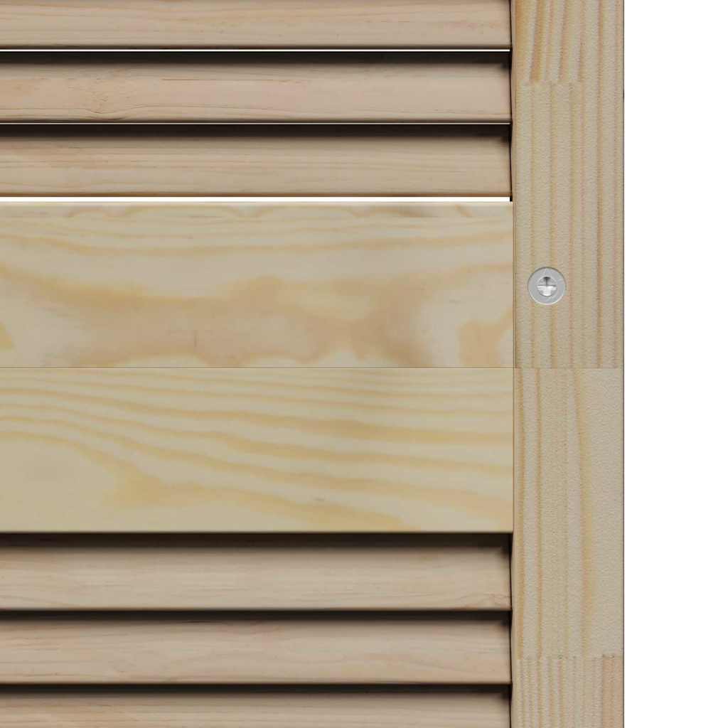 Ormarna vrata s vratima 2 pcs Prirodna 201 x 2,1 x 39,5 cm