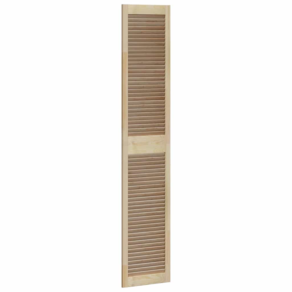 Ormarna vrata s vratima 2 pcs Prirodna 201 x 2,1 x 39,5 cm