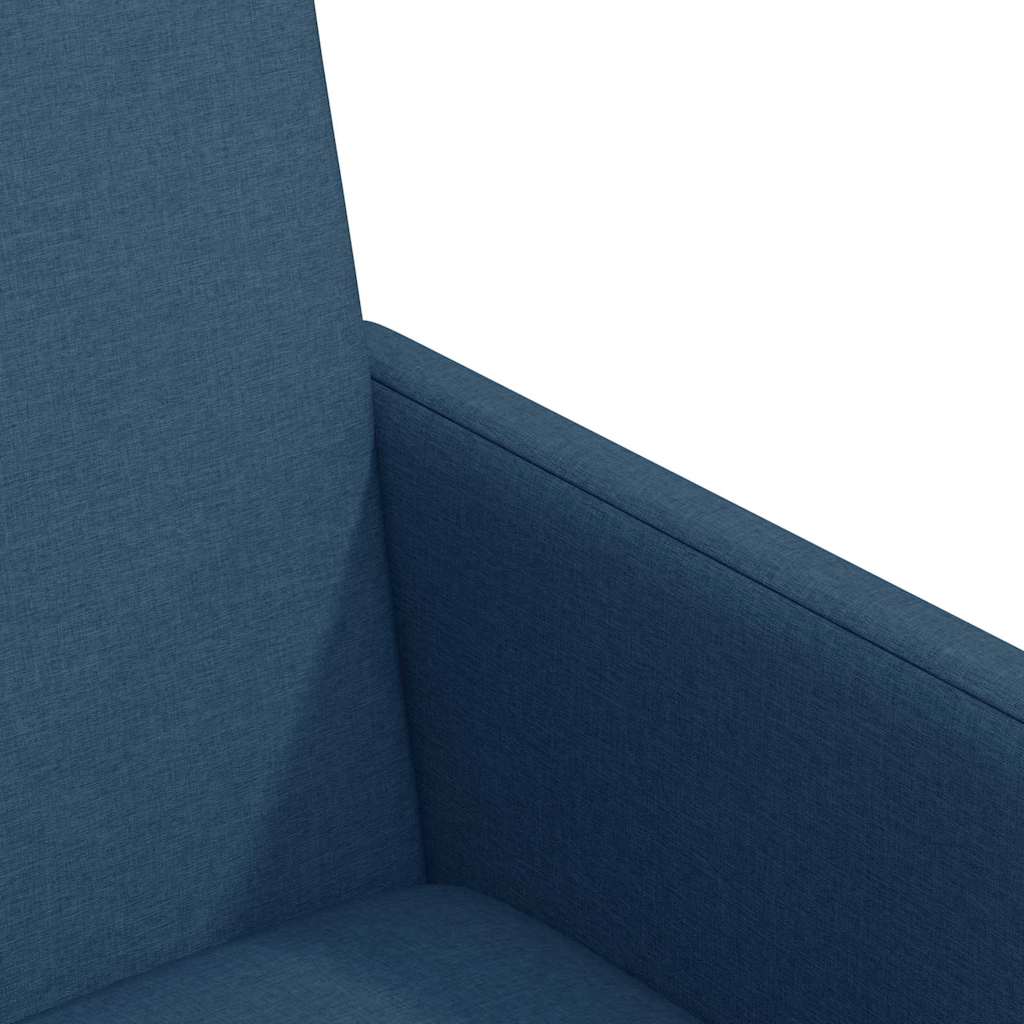 Blagovačke stolice s kotačima 2 pcs Plava 57 x 66 x 94 cm