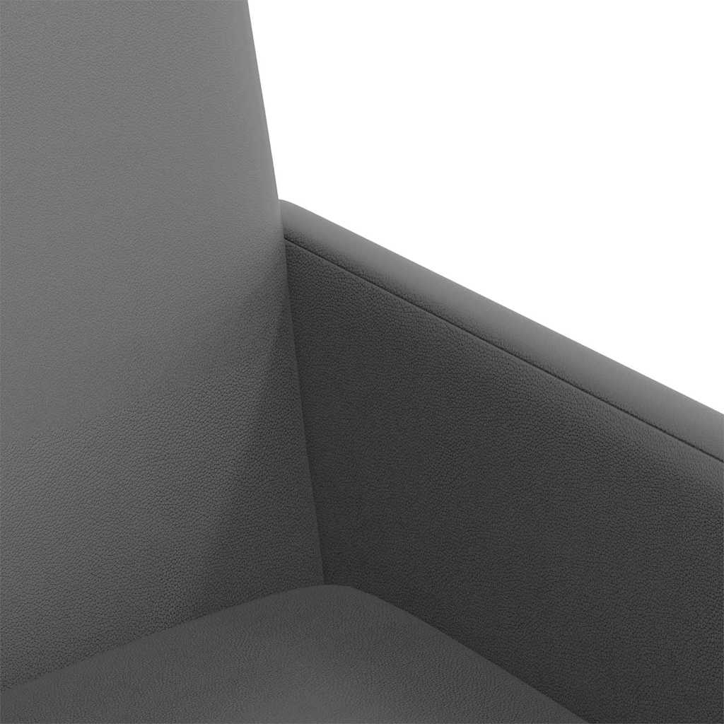Blagovačke stolice s kotačima 2 pcs Siva 57 x 66 x 94 cm