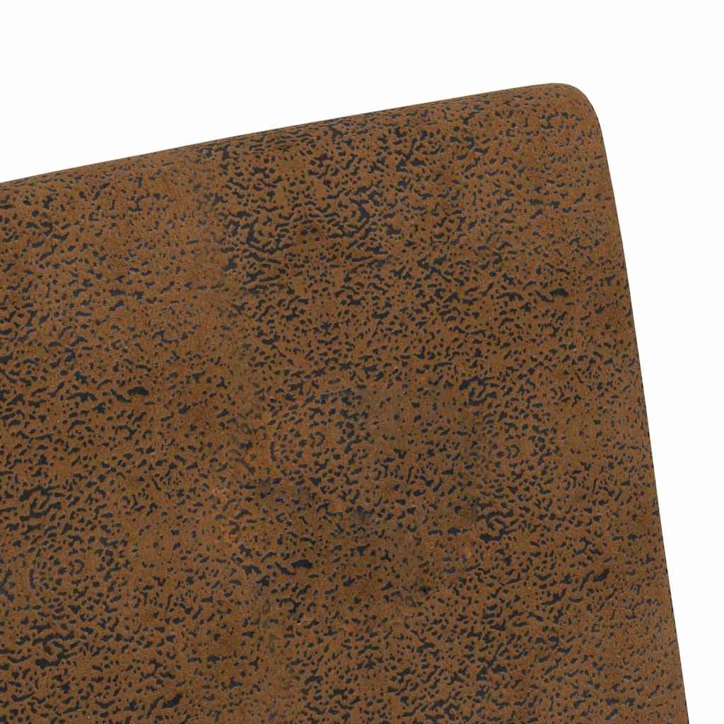 Blagovačke stolice s kotačima 2 pcs Smeđa 57 x 66 x 94 cm