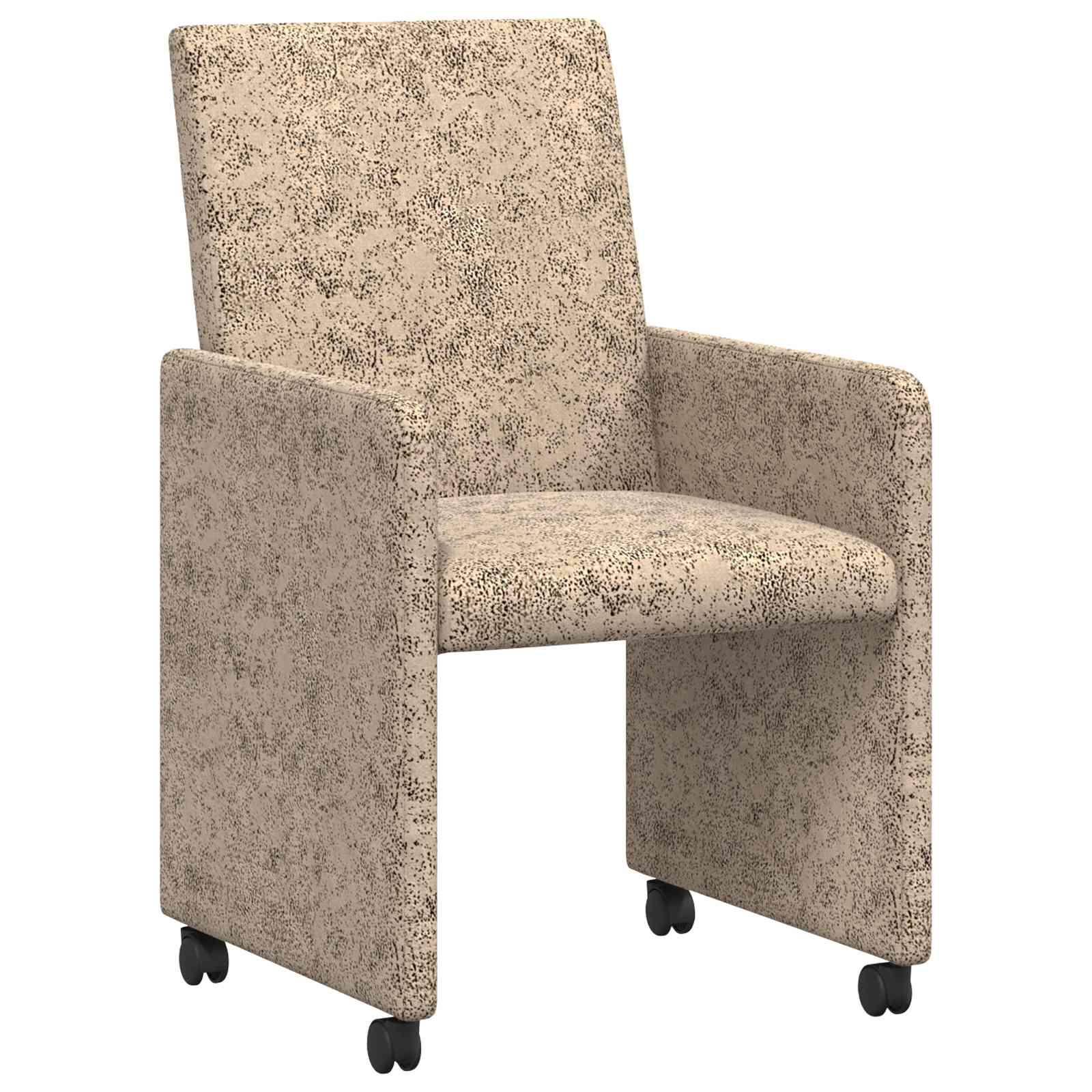 Blagovačke stolice s kotačima 2 pcs Svjetlosiva 57 x 66 x 94 cm