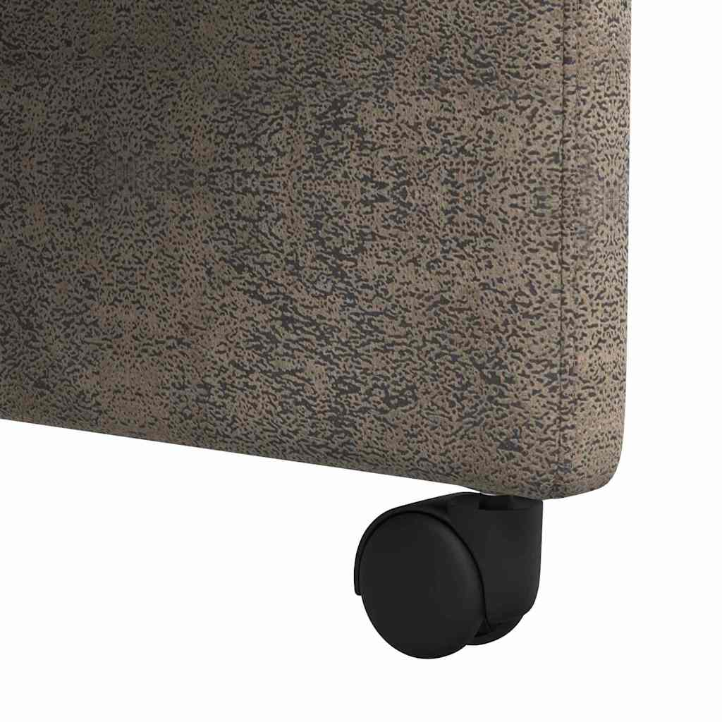 Blagovačke stolice s kotačima 2 pcs Tamno siva 57 x 66 x 94 cm