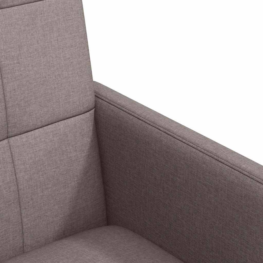 Blagovačke stolice s kotačima 2 pcs Sivo-smeđa 58 x 65 x 94 cm