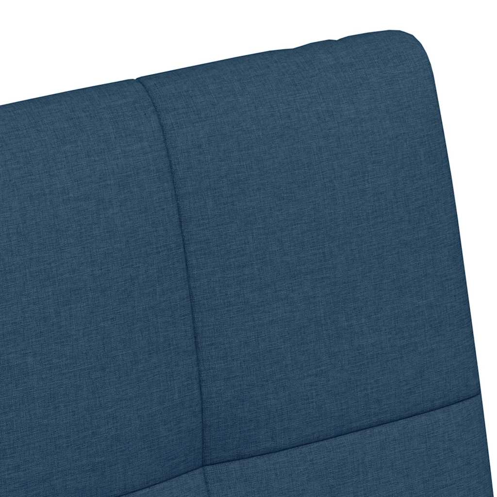 Blagovačke stolice s kotačima 2 pcs Plava 58 x 65 x 94 cm