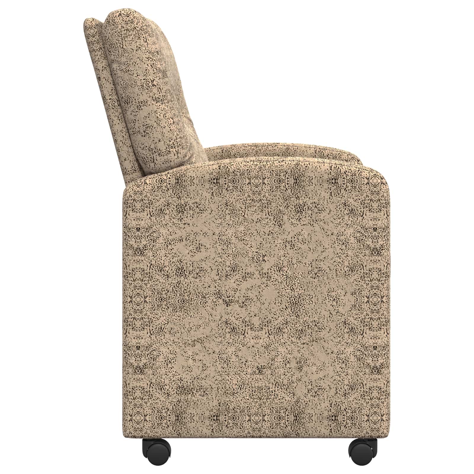 Blagovačke stolice s kotačima 2 pcs Svjetlosiva 57 x 67 x 95 cm